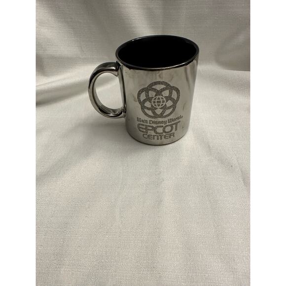 Walt Disney World Epcot Center Silver Mug - Picture 2 of 3